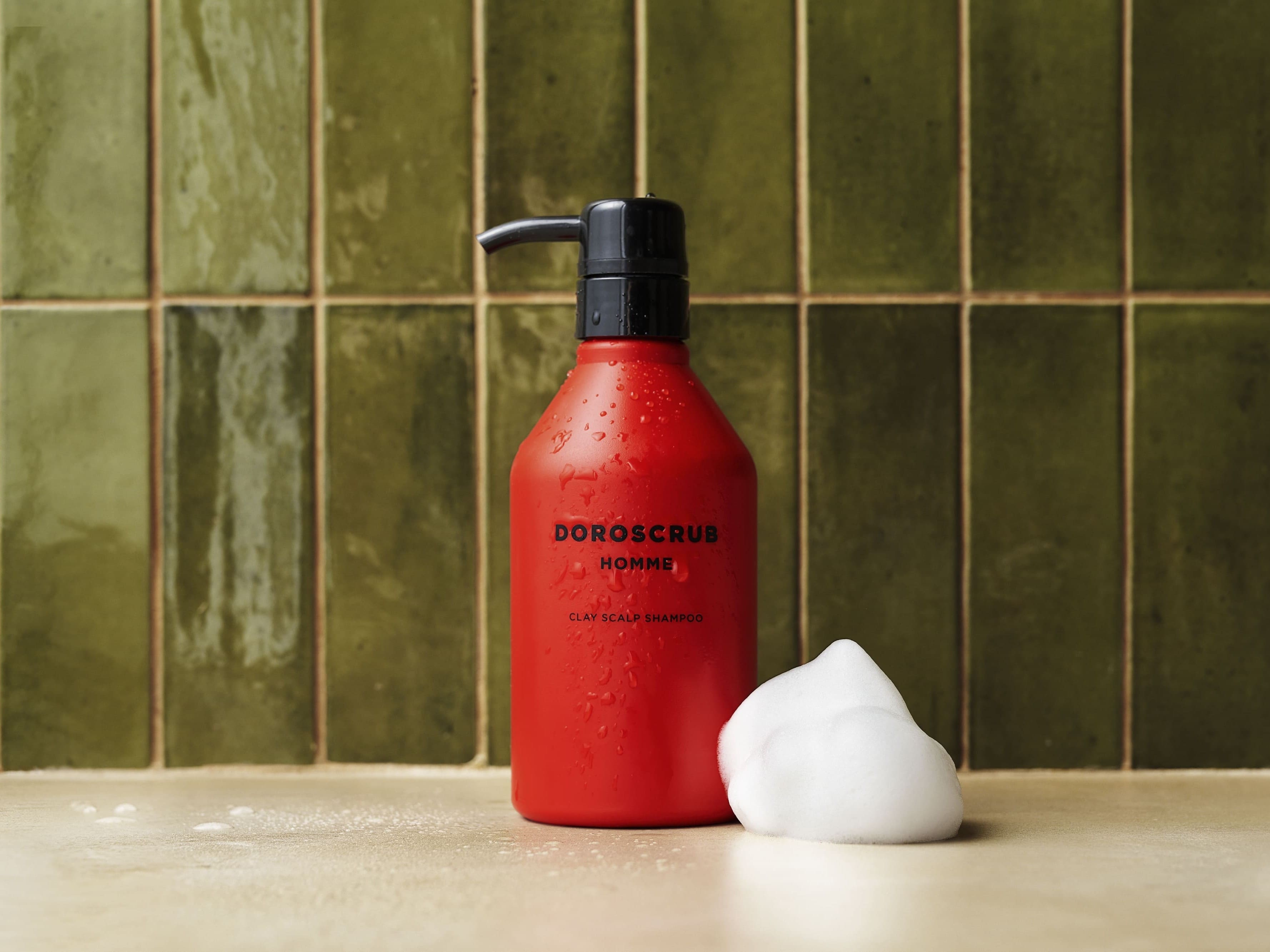 DOROSCRUB HOMME クレイスカルプシャンプー 300ml｜メンズ頭皮環境を