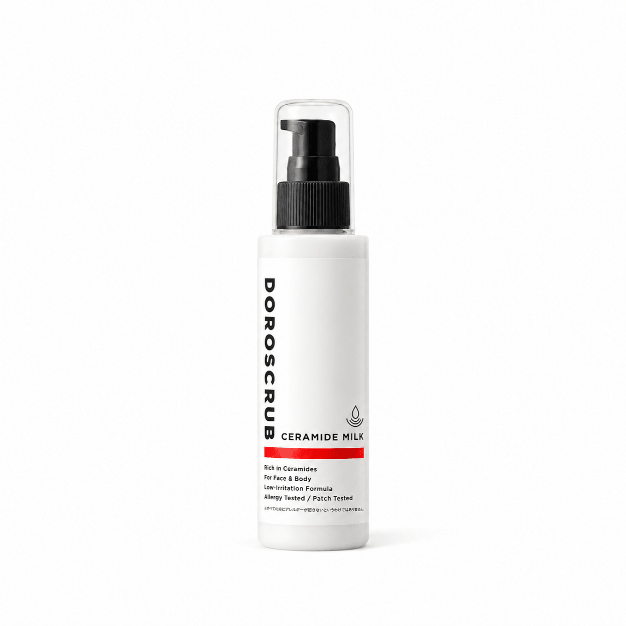 DOROSCRUB CERAMIDE MILK｜男性の肌を泥とセラミドが守る保湿美容