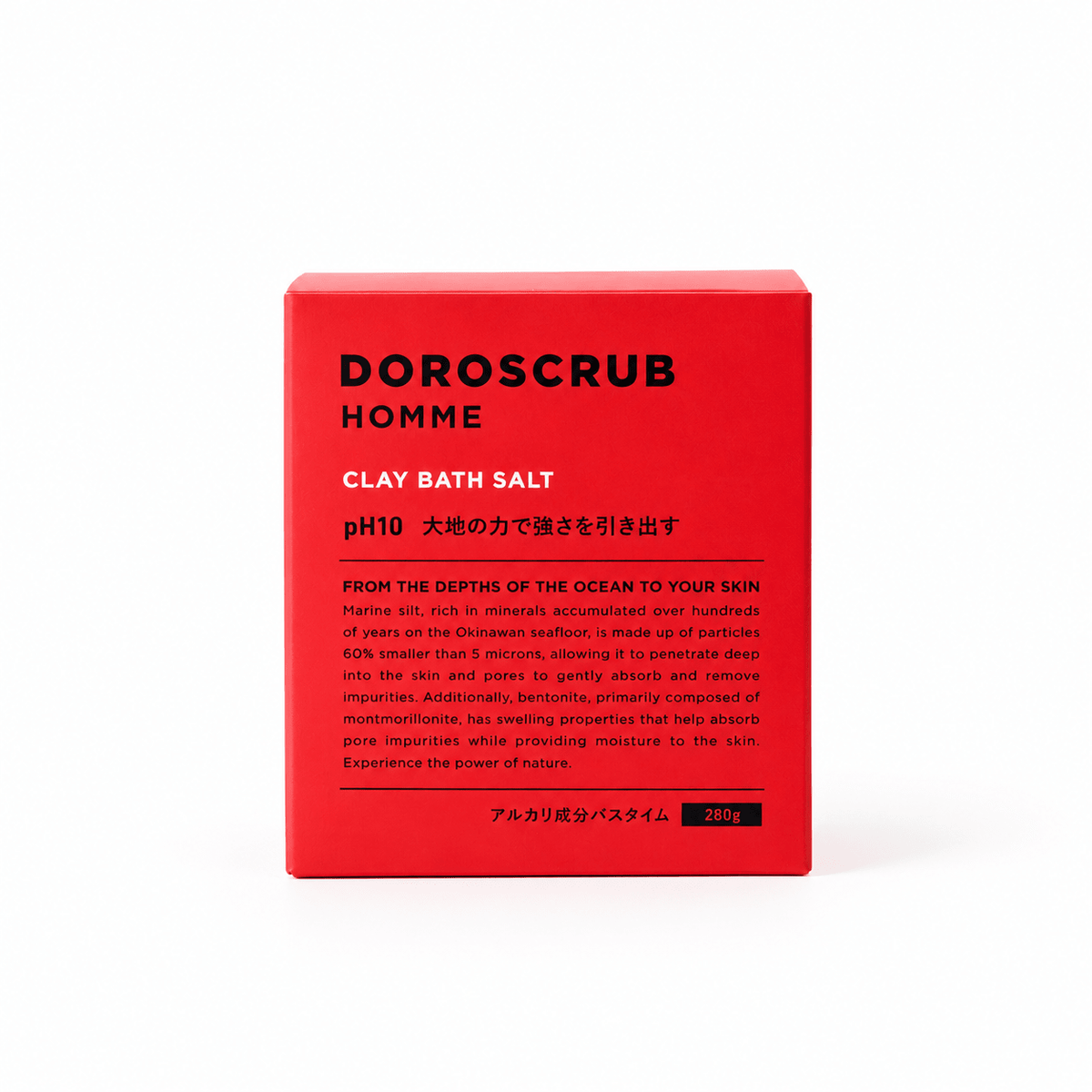 CLAY BATH SALT｜pH10バスソルト - DOROSCRUB